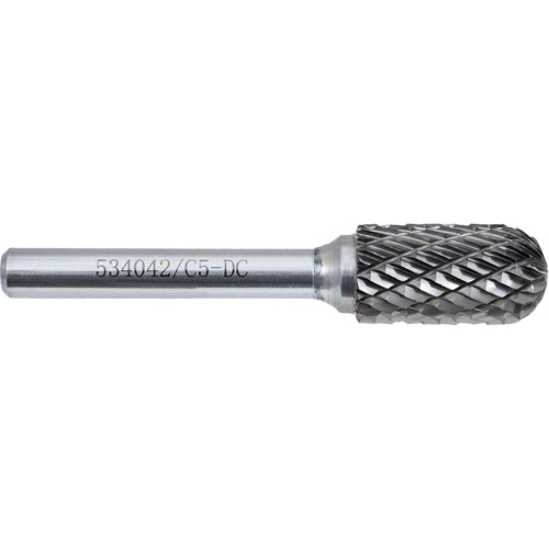 C5-DC Jet-Kut&reg; GP Carbide Burr, 1/2" Dia., 1" Depth of Cut Pryde Industrial Inc.