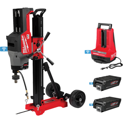 Ensemble sondeuse &agrave; carottage MX Fuel avec support Pryde Industrial Inc.