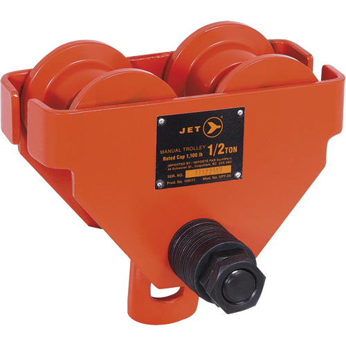 VPT-05 Manual Trolley - VBT Series, 1100 lbs. (0.5 tons) Pryde Industrial Inc.
