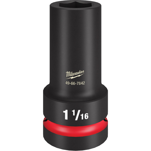 Shockwave Impact Duty Thin Wall Extra Socket, Impact, 1-1/16", 1" Drive, 6 Points, Deep Pryde Industrial Inc.