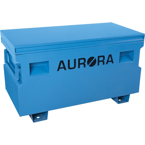 Jobsite Tool Box, 48" x 24" x 27-3/5", Steel, Blue Pryde Industrial Inc.