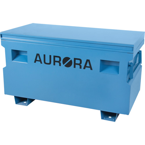 Jobsite Tool Box, 48" x 24" x 27-3/5", Steel, Blue Pryde Industrial Inc.