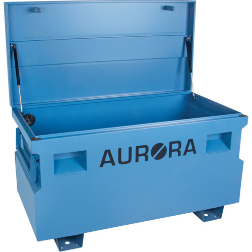 Jobsite Tool Box, 48" x 24" x 27-3/5", Steel, Blue Pryde Industrial Inc.