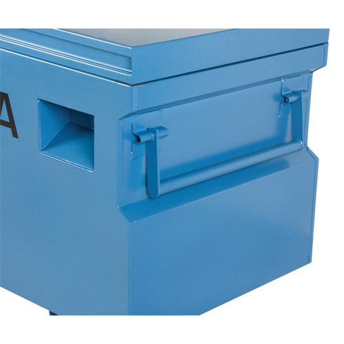 Jobsite Tool Box, 48" x 24" x 27-3/5", Steel, Blue Pryde Industrial Inc.