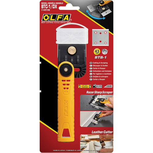 Grattoir BTC-1/DX d'usage multiple avec t&ecirc;te ajustable Pryde Industrial Inc.