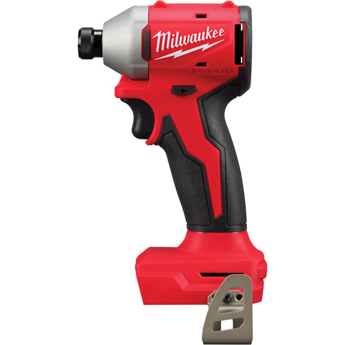 Tournevis &agrave; chocs hexagonal compact sans balai M18 (outil seulement), Lithium-ion, 18 V, Mandrin 1/4", Couple 1700 lb-po Pryde Industrial Inc.