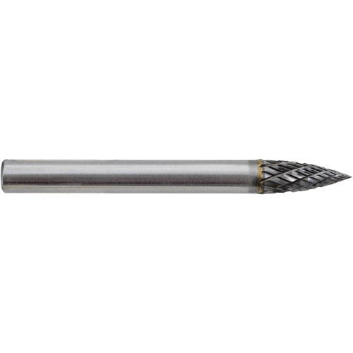 G1-DC Fraise arboriforme JET-KUT (embout pointu), 1/4" dia. Pryde Industrial Inc.