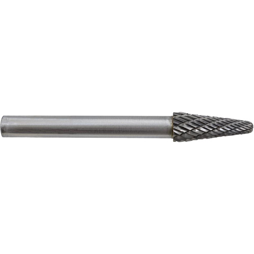L2-DC JET-KUT Taper Shape Bur 9 (Radius End), 5/16" Dia. Pryde Industrial Inc.