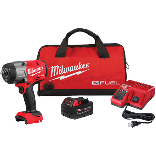 M18 Fuel High Torque Impact Wrench with Friction Ring Kit, 18 V, 1/2" Socket Pryde Industrial Inc.