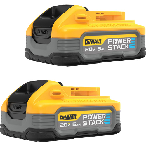 2 batteries POWERSTACK, Lithium-ion, 20 V, 5 Ah Pryde Industrial Inc.
