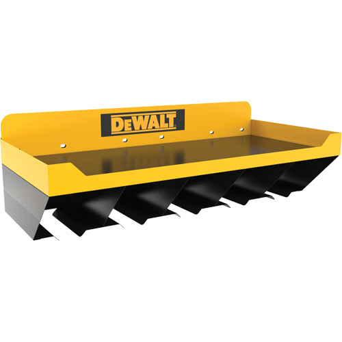 Power Tool Storage Shelf Combo, Steel, Black/Yellow Pryde Industrial Inc.