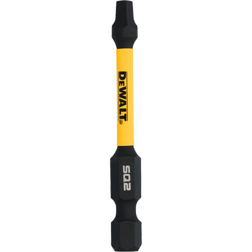 15-Piece Impact Ready Tic-Tac Screw Bit Set, Square, #2 Tip, 1/4" Drive Size, 2" Length Pryde Industrial Inc.