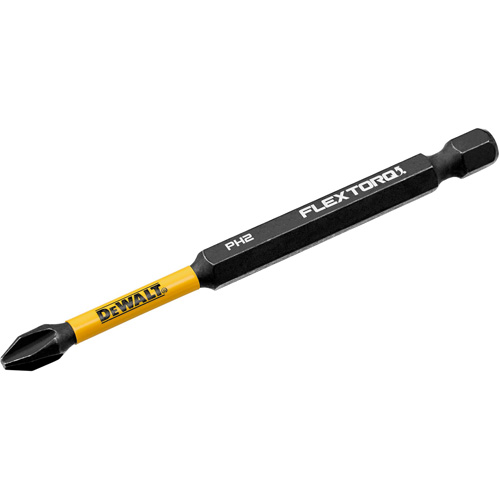 FLEXTORQ&reg; Impact Driver Bit, Phillips, #2 Tip, 1/4" Drive Size, 3-1/2" Length Pryde Industrial Inc.