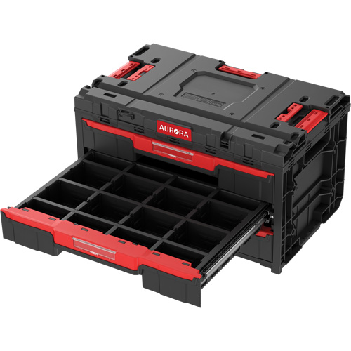 Arx&reg; 3-Drawer Toolbox, 23-1/10" x 15" x 13-2/5", Black Pryde Industrial Inc.