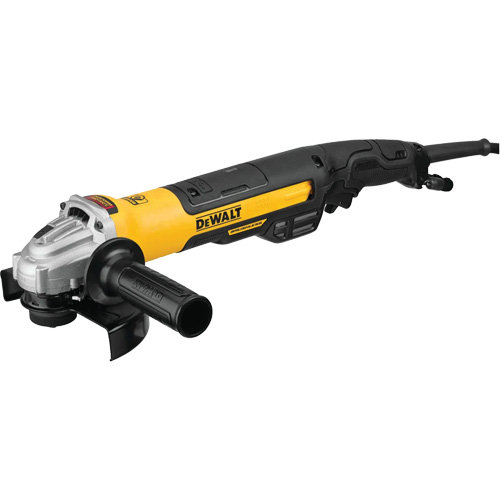 Brushless Small Angle Grinder, Rat Tail with Kickback Brake & No Lock-On, 5"/6" Pryde Industrial Inc.