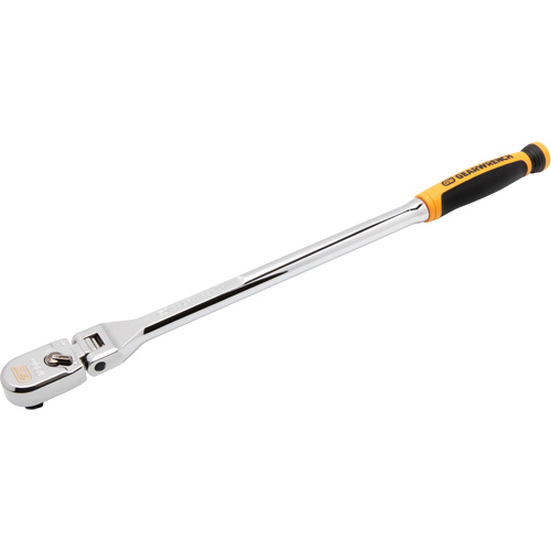 120XP Dual Material Handle Flex Head Teardrop Ratchet Pryde Industrial Inc.