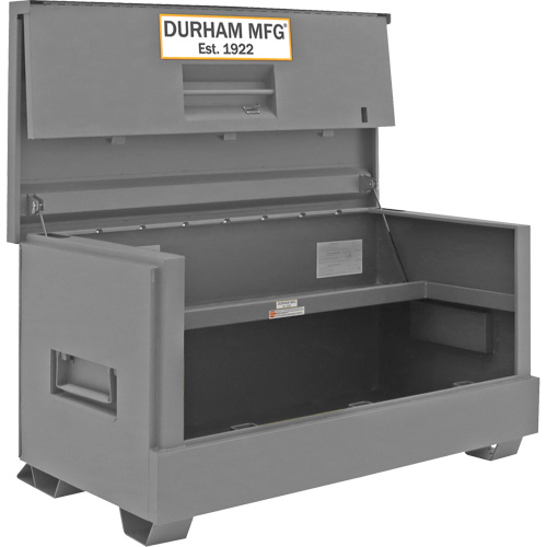 31.9 cu. ft. Jobsite Piano Box, 60-1/2" W x 34" D x 34-7/16" H, Grey Pryde Industrial Inc.