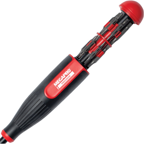 24-in-1 Precision Multi-Bit Screwdriver, Cushion Grip Handle Pryde Industrial Inc.