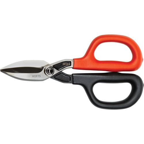 Cisaille de ferblantier droite, Longueur de coupe de 1-31/50", Coupe Droit Pryde Industrial Inc.