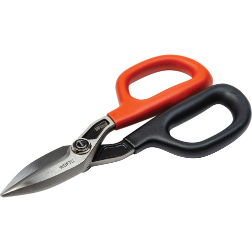 Cisaille de ferblantier droite, Longueur de coupe de 1-31/50", Coupe Droit Pryde Industrial Inc.