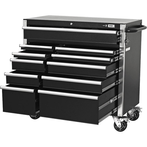 HDCC-4115 Combo boîte &agrave; outils s&eacute;rie HD, 21-1/2" P x 44-1/5" la x 63-3/10" h, Noir Pryde Industrial Inc.