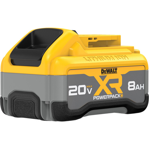 MAX* XR POWERPACK Battery, Lithium-Ion, 20 V, 8 Ah Pryde Industrial Inc.