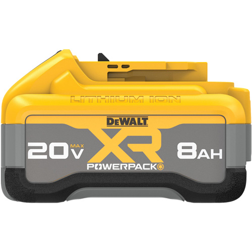MAX* XR POWERPACK Battery, Lithium-Ion, 20 V, 8 Ah Pryde Industrial Inc.