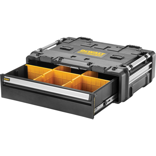 Tiroir 2.0 DXL TOUGHSYSTEM, 30" x 21-13/20" x 9-17/20", Noir/Jaune Pryde Industrial Inc.