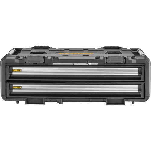 Bloc &agrave; 2 tiroirs TOUGHSYSTEM 2.0 DXL, 30" x 21-13/20" x 10", Noir/Jaune Pryde Industrial Inc.
