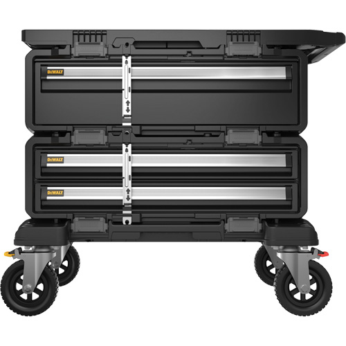 Poste de travail modulaire 4-en-1 TOUGHSYSTEM 2.0 DXL, 34" x 25-4/5" x 30", Noir/Jaune Pryde Industrial Inc.