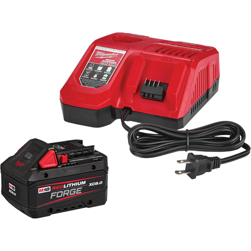 Ensemble de batterie de d&eacute;marrage M18 Redlithium Forge XC8.0, 18 V, Lithium-ion Pryde Industrial Inc.