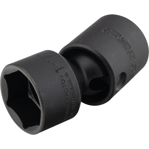 Universal Socket, Impact, 1-1/16", 1/2" Drive, 6 Points Pryde Industrial Inc.