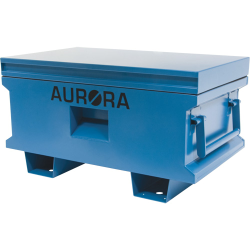 Jobsite Tool Box, 33" x 20-3/10" x 18-3/10", Steel, Blue Pryde Industrial Inc.