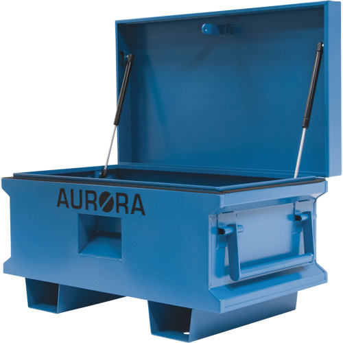 Jobsite Tool Box, 33" x 20-3/10" x 18-3/10", Steel, Blue Pryde Industrial Inc.