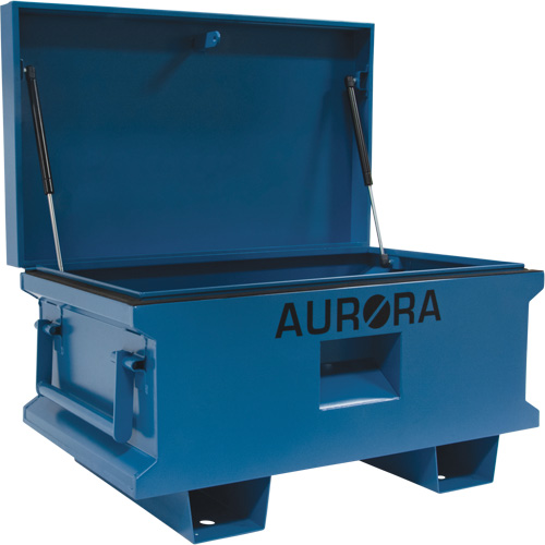 Jobsite Tool Box, 33" x 20-3/10" x 18-3/10", Steel, Blue Pryde Industrial Inc.
