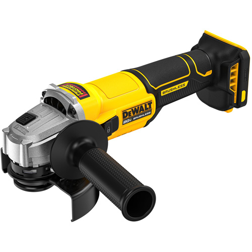 Brushless Cordless Slide-Switch Grinder (Tool Only), 4-1/2" Wheel, 20 V Pryde Industrial Inc.