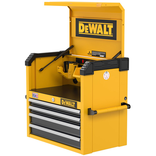 Coffre &agrave; outils robuste, 26" la, 4 tiroirs, Jaune Pryde Industrial Inc.