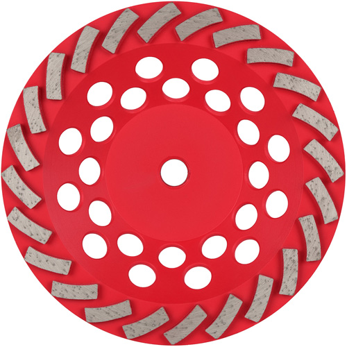 Meule boisseau diamant&eacute;e &agrave; 24 segments Turbo DIAMOND MAX Pryde Industrial Inc.
