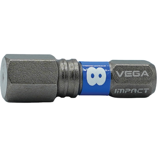 Embout Impactech, Hexagonale, 8 mm, Prise 1/4" Pryde Industrial Inc.