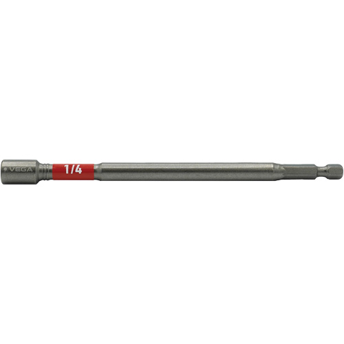 Impactech&reg; Nut Driver, 1/4" Tip, 1/4" Drive, 6" L, Magnetic Pryde Industrial Inc.