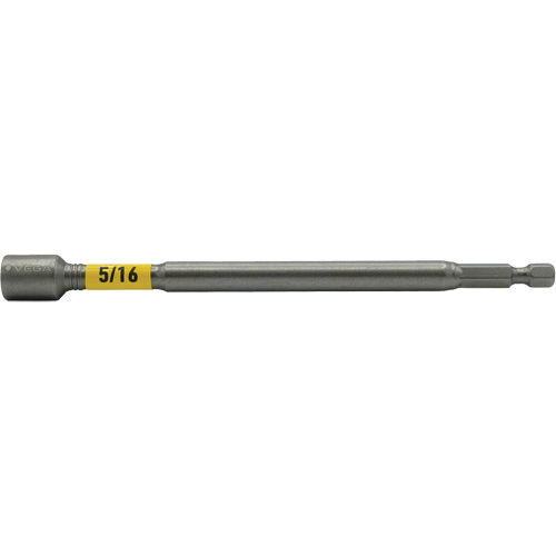 Tourne-&eacute;crou Impactech, Embout 5/16", Prise 1/4", 6" lo, Magn&eacute;tique Pryde Industrial Inc.
