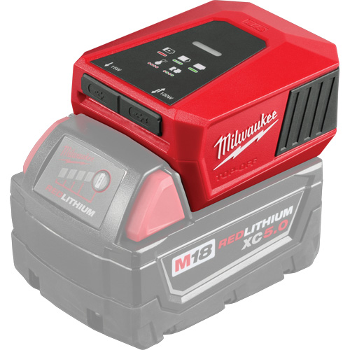 Chargeur et source d'alimentation M18 TOP-OFF, 18 V, Lithium-ion Pryde Industrial Inc.