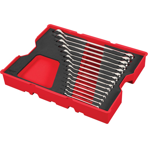 SAE Wrench Set with Tray for PACKOUT Drawers, Combination, 15 Pieces, Imperial Pryde Industrial Inc.