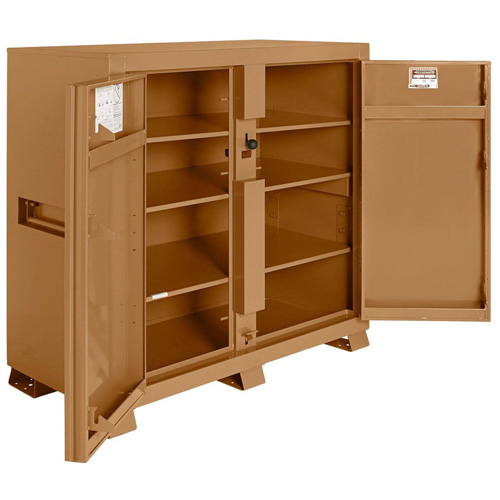 Armoire de chantier mod&egrave;le 139 avec cadenas, Acier, 59,4 pi³, Havane Pryde Industrial Inc.