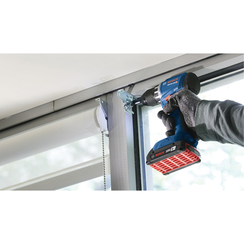 Trousse perceuse-visseuse compacte sans balais, Lithium-ion, 18 V, Mandrin 1/2", Couple 400 lb-po Pryde Industrial Inc.