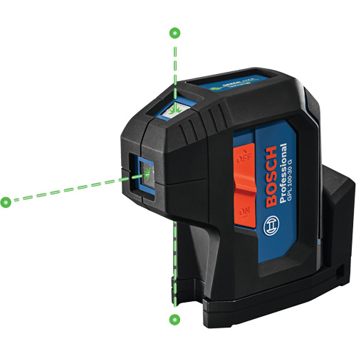 Laser dalignement autonivelant &agrave; faisceau vert &agrave; trois points Pryde Industrial Inc.