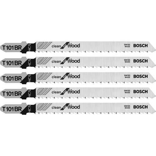 Lame de scie sauteuse Basic for Wood, Tige en T, 4" lo, 10 dents par pouce Pryde Industrial Inc.