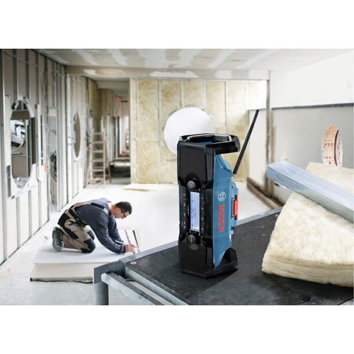 Compact Jobsite Radio with Bluetooth&reg; 5.0, Lithium-Ion, 18 V Pryde Industrial Inc.