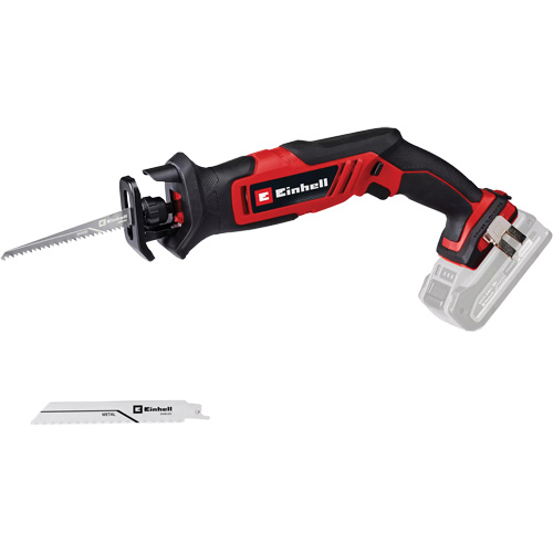 Cordless Compact One-Handed Reciprocating Saw (Tool Only), 18 V, Lithium-Ion Battery, 0-3000 SPM Pryde Industrial Inc.