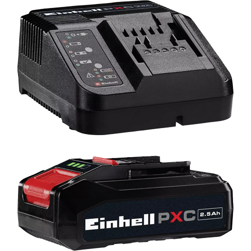 Ensemble de d&eacute;part de batterie et chargeur PXC, Lithium-ion, 18 V, 2,5 Ah Pryde Industrial Inc.